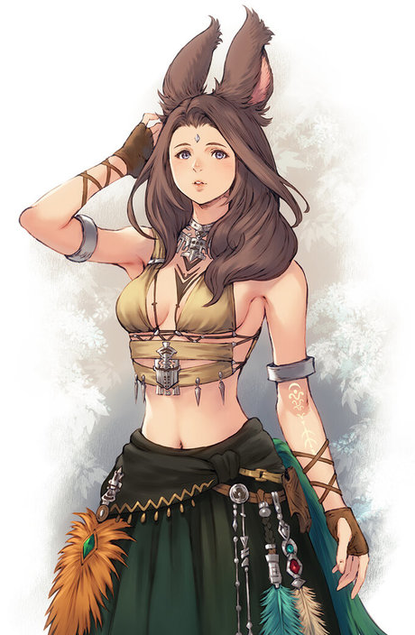 Final Fantasy model pornographic archive