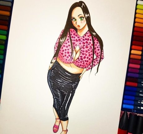 Nina Nightbloom model sexy pic