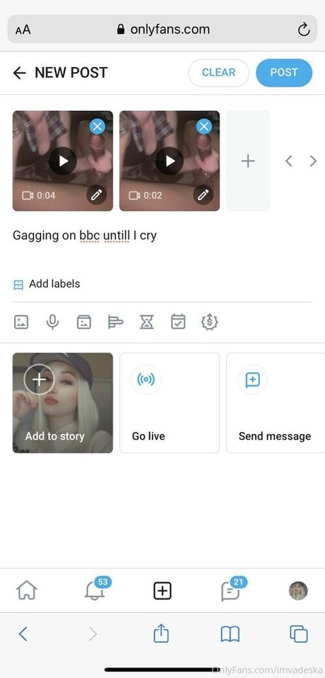 imvadeska porn model pictures