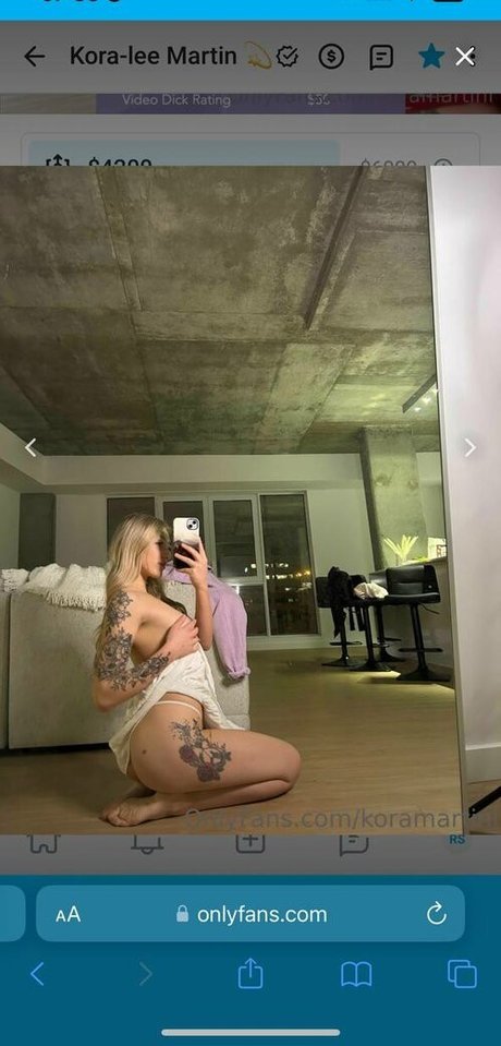 koramartini model adult picture