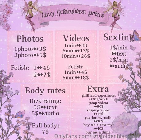 Lizi Goldenblazefree model erotic photo