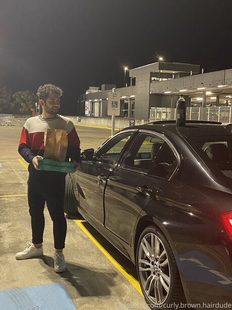 Curly Brown Hairdude model free galleries