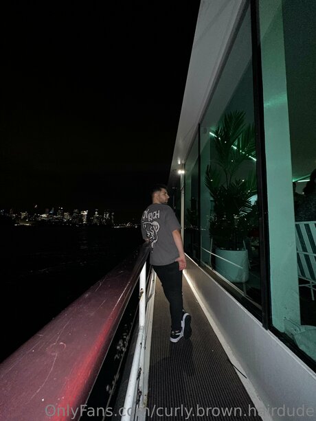 Curly Brown Hairdude pretty pornstar pics