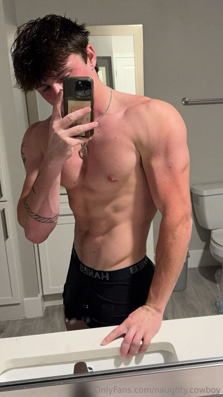 Naughty Cowboy nudes model photos