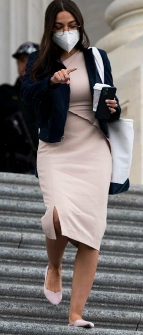 Alexandria Ocasio Cortez naked pornstar pic