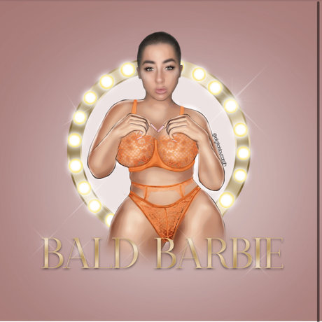 Bald Barbie star naked img
