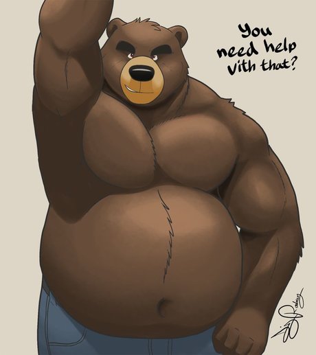 Masked Bear Bottom pornstar sexy images