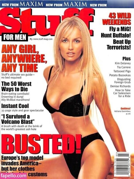 Adriana Karembeu top pornstar pictures