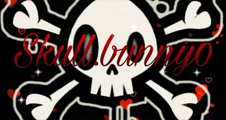 Skull bunny_ star art photo