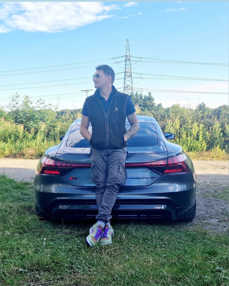 Blue model art images