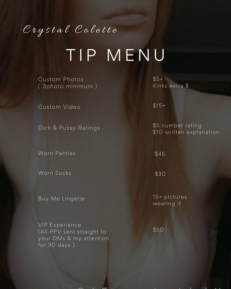 crystalcolette model best pic