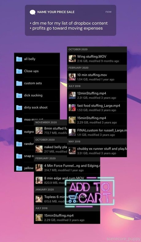 scenecore puppy model sex pics