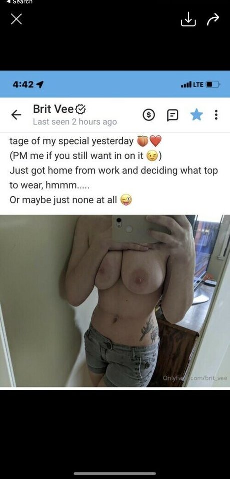 Brit vee naked model image