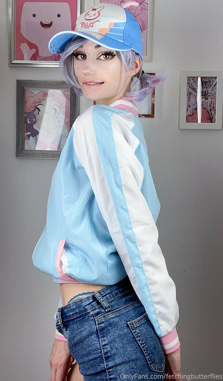 Fetching butterflies model porn pictures