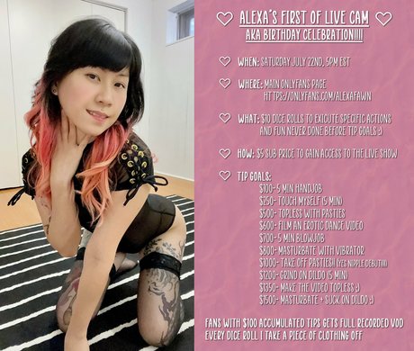 alexafawn free perfect model pics