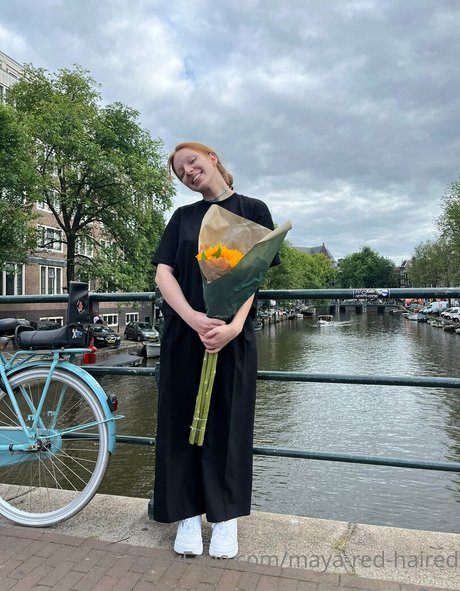 maya red haired star nice picture