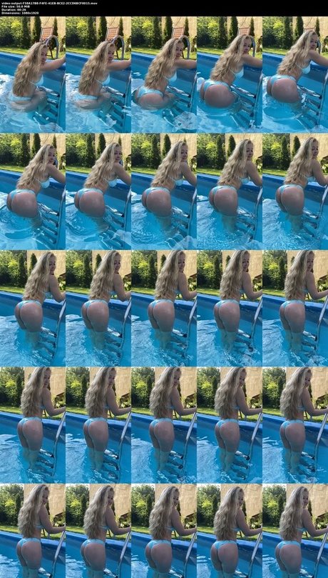 blondeany modèle sexy collection