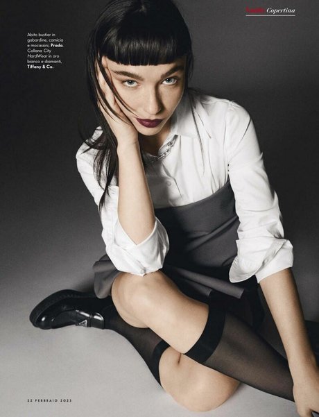 Matilda De Angelis modèle artistique des photos