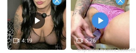 tatted baddie69 modèle nu galeries