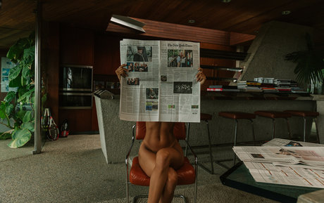 influenceur des médias sociaux onlyfans haut nu photo