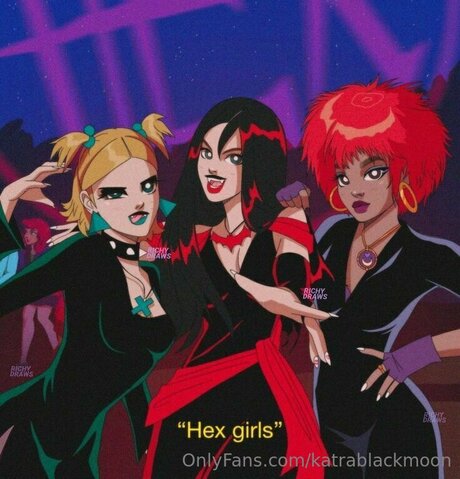 Katrablackmoon modèle nu photo