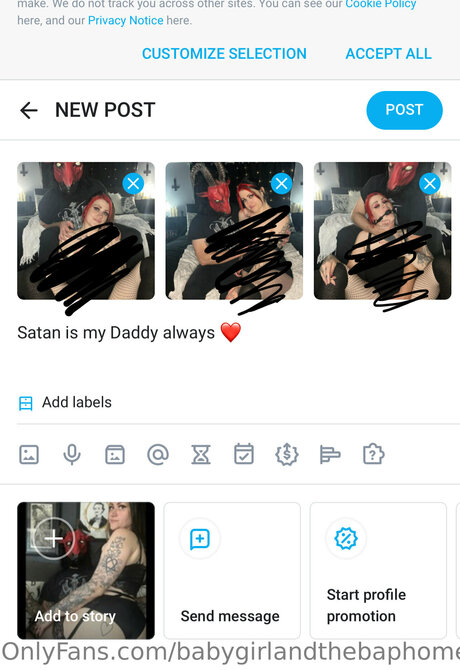 Babygirlandthebaphomet actrice de sexe galerie