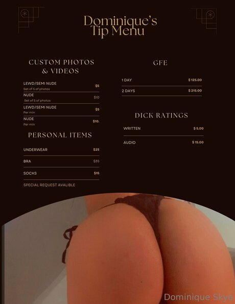 Everdaydomimique étoile érotique des photos