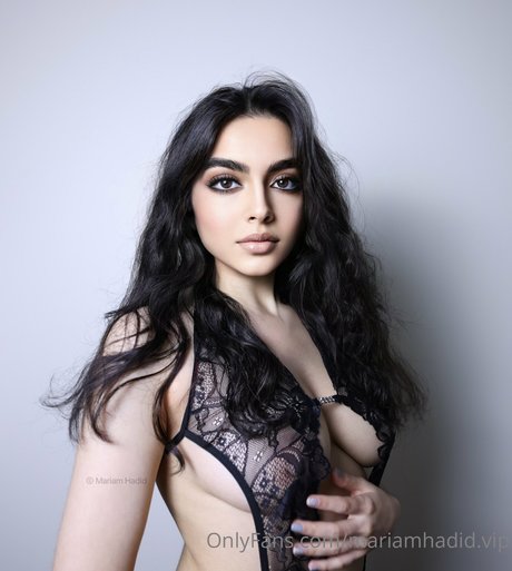 Mariam Hadid joli modèle des photos