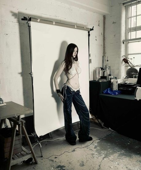 Pudderfly modèle sexy photos