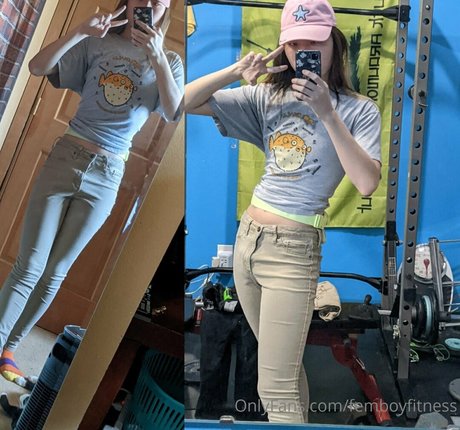 FemboyFitness beau modèle photos