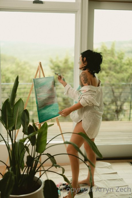 Arryn Zech modèle exclusif des photos