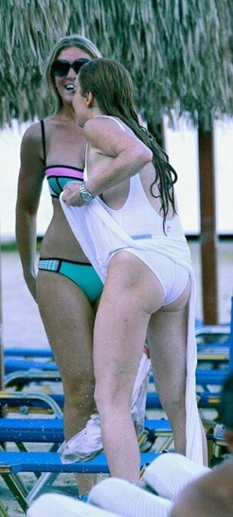 Lindsay Lohan modèle exclusif archive