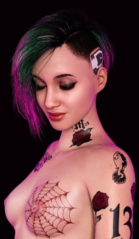 Cyberpunk 2077 star du porno adulte photo