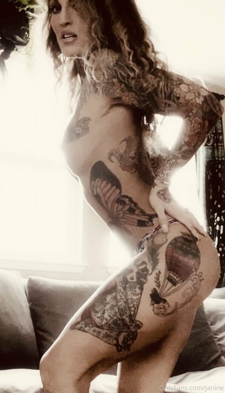 janine nus de stars du porno collection