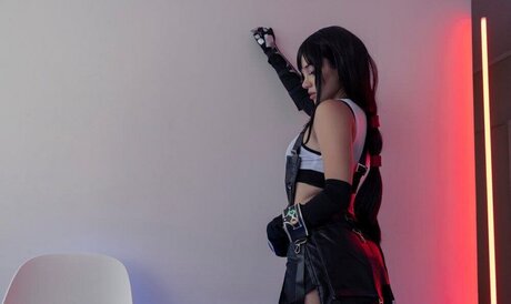 Tifa Cosplay étoile chaude des photos