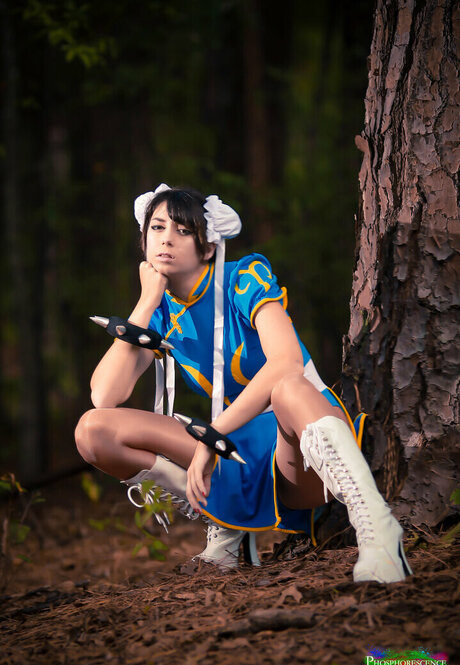 Chun Li Cosplay actrice adulte photo