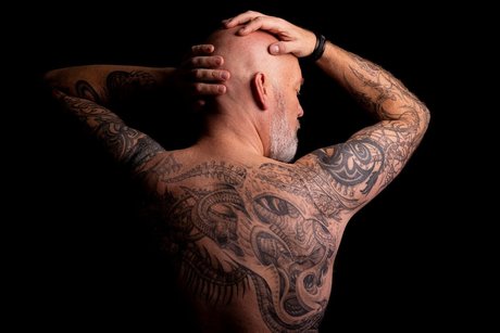 Bearded vegan daddy actrice artistique photos