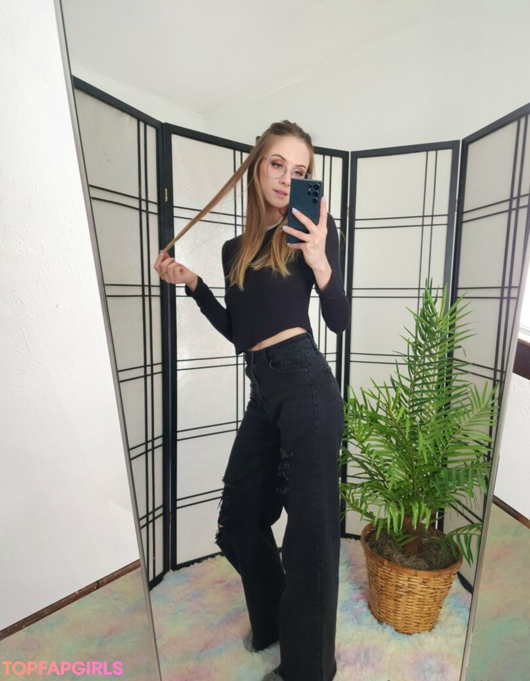 winter willow modèle chaud photo