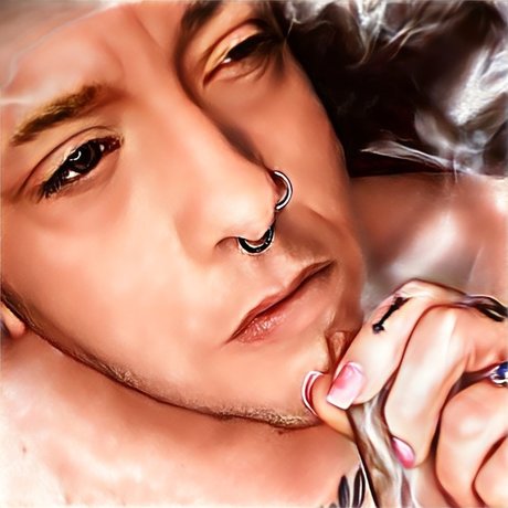 Queer Stoner actrice adulte des photos