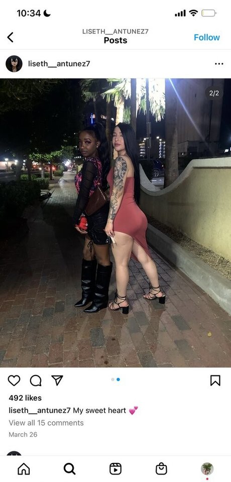 Liseth Antunez modèle chaud galeries