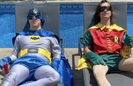 The Justice League modèle nu img