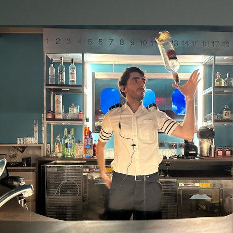 Sexy Bartender étoile archive