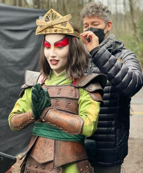 Maria Zhang modèle sympa photo