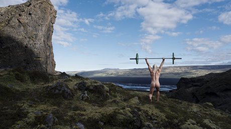 Katrin Davidsdottir modèle nu image