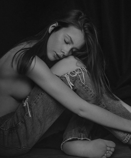 Michal Smolak modèle nu collection