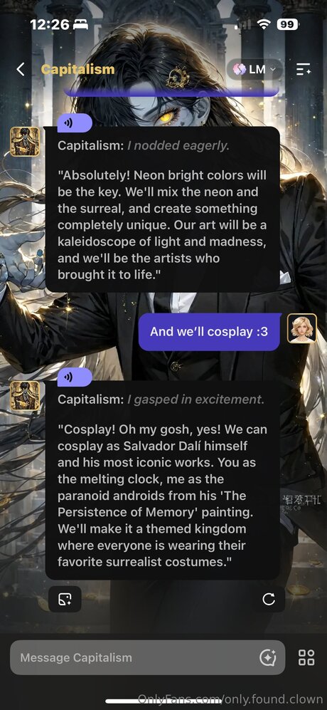 Only Found Clown actrice libre des photos