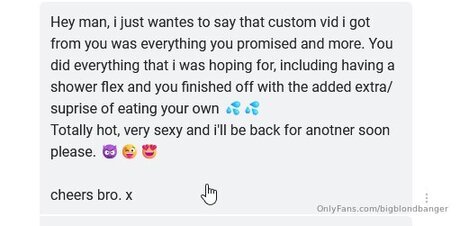 Bigblondbanger modèle érotique img