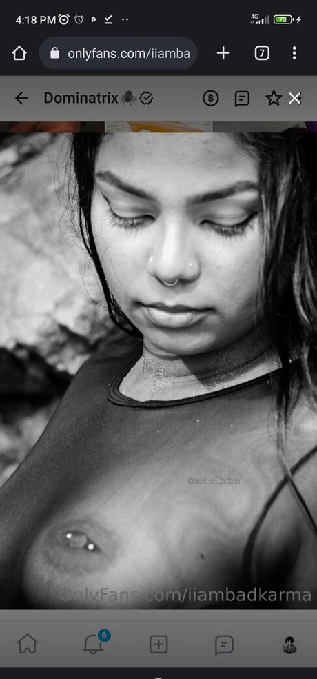 iiambadkarma modèle magnifique image