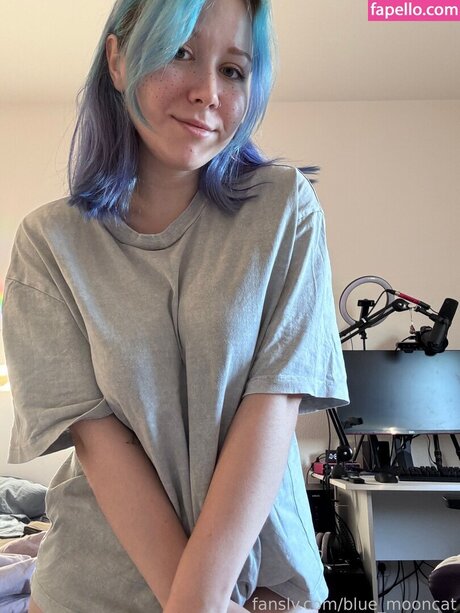 Blue Mooncat modèle de haute qualité img