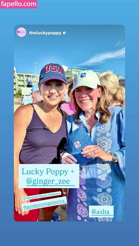 Ginger Zee belle étoile img